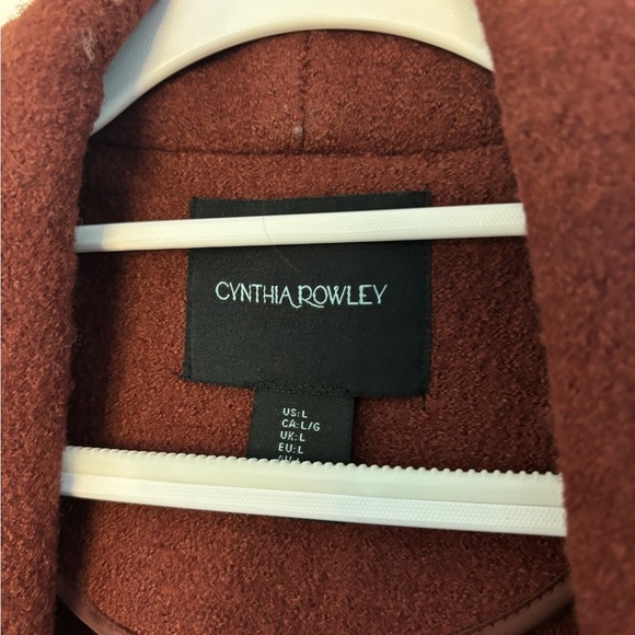 Cynthia Rowley Rich Brown Sleeveless Cardigan - Picture 3 of 5